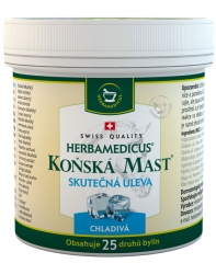 Koňská mast - chladivá - Herbamedicus - balení bylinné masti