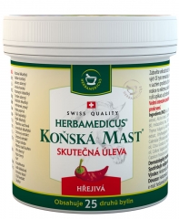 Koňská mast - hřejivá - Herbamedicus - balení bylinné masti