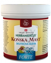 Koňská mast - chladivá - forte - Herbamedicus - balení bylinné masti