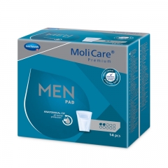 MoliCare Men  - inkontinenční vložky pro muže - 2 kapky - Active, 14 ks/ bal.