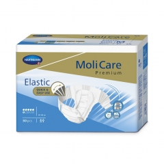 MoliCare Elastic 6 kapek - zalepovací plenkové kalhotky - vel.XL, pro obvod boků 140 - 175 cm, 14 kusů / bal.