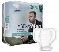 Abri Man Formula - vložky pro muže - Formula 0 - savost 250 ml, 15 ks/bal.